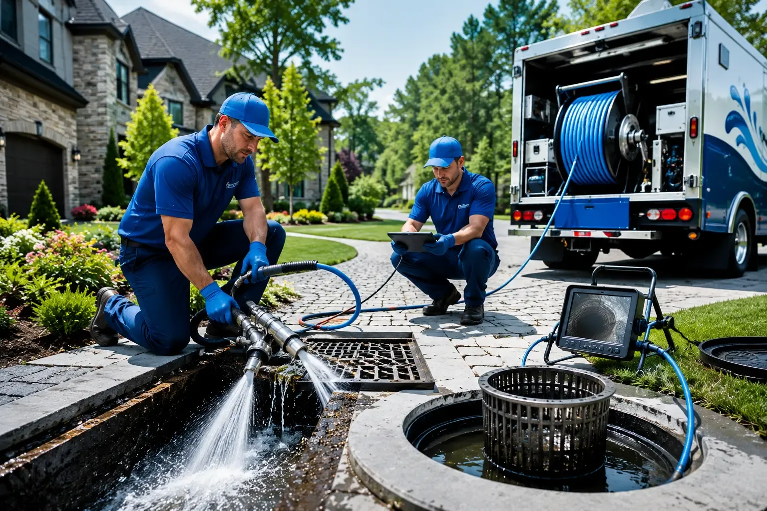 Local outdoor drain cleaning professionals in Roosevelt, TX